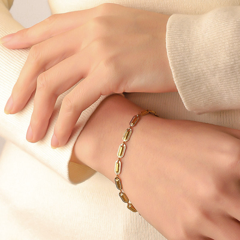 Luxury Gold Bracelet for Women Adjustable Gold Chain Women Jewelry Gift - Fashion Chain