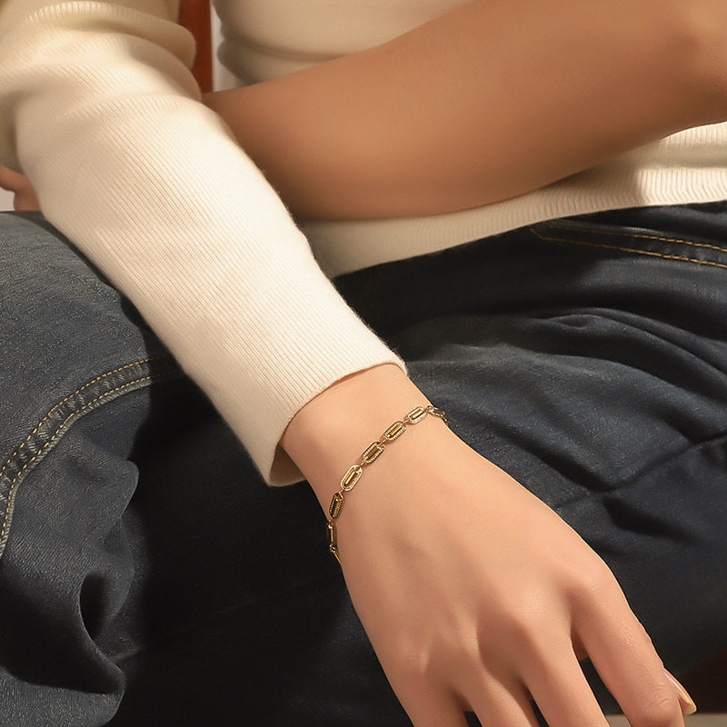 Luxury Gold Bracelet for Women Adjustable Gold Chain Women Jewelry Gift - Fashion Chain