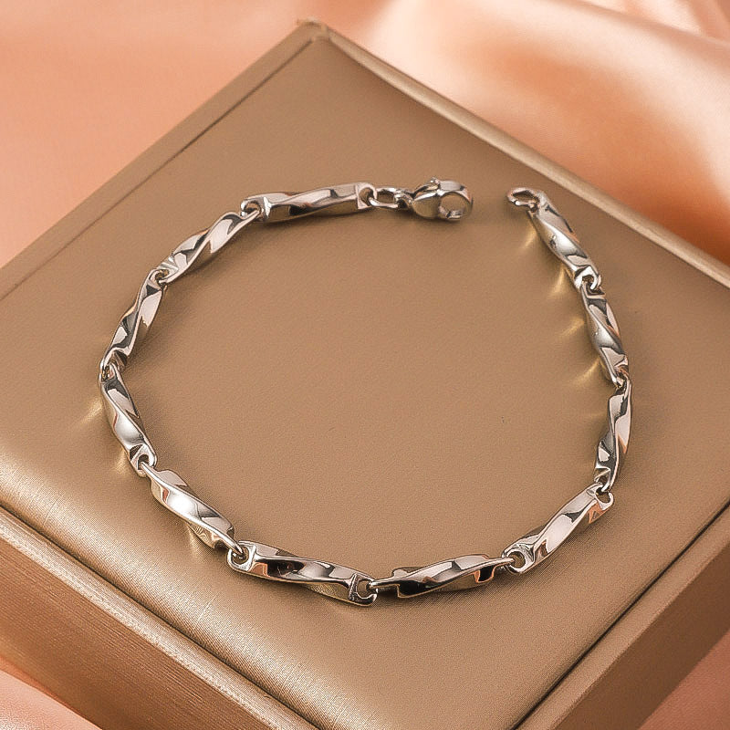 Luxury Gold Bracelet for Women Adjustable Gold Chain Women Jewelry Gift - Mobius Chain